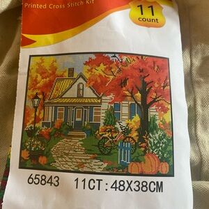 Autumn House Cross Stitch Kit